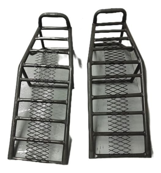 Juego X 2 Rampa Moto Cuatriciclo Plegable En 3 - 2 Mts 350kg