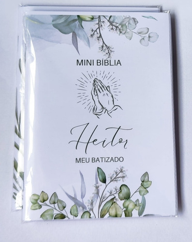 Kit 20 Livros De Versículos Batizado/primeira Eucaristia