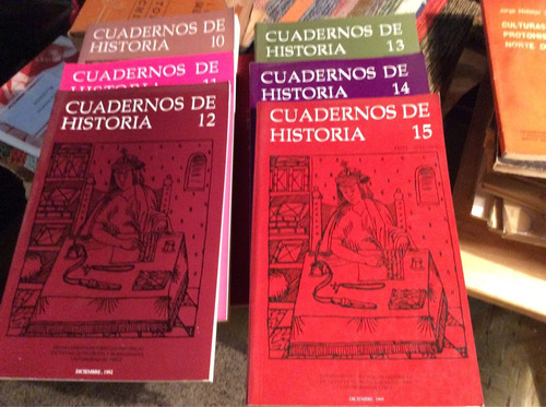 Cuadernos De Historia U De Chile 5tomos