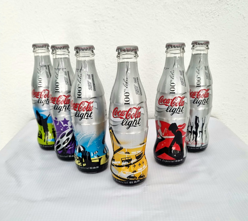Coleccion De Botellitas Coca-cola Light Coleccion Completa