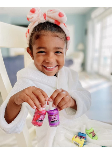 Piggy Paint - Esmalte De Uñas 100% No Tóxico Para Niñas, Seg