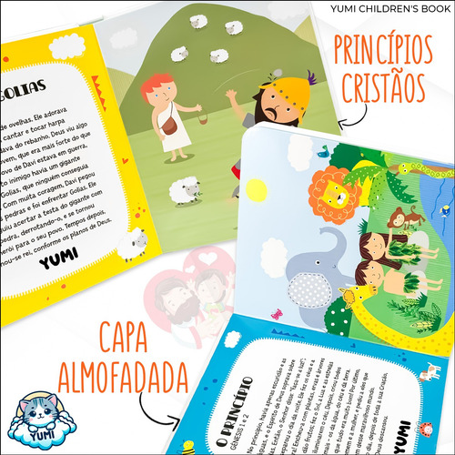 Livro : As Maravilhas De Deus | Passagens Bíblicas Para Crianças Ilustradas - Com Capa E Páginas Duras Cristã