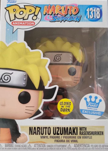 Funko Pop! Naruto #1318: Naruto Uzumaki With Rasenshuriken F