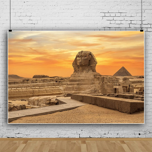 Telón De Fondo Egipto De 10 X 8 Pies, Pirámide De Esfinge Eg
