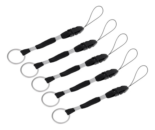 5 Unds Cordónes De Muñeca Paracordaa Para Linterna Móvil