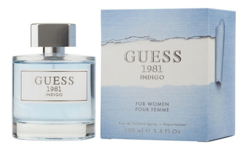 Perfume Guess 1981 Índigo Dama 100ml Dama Original 