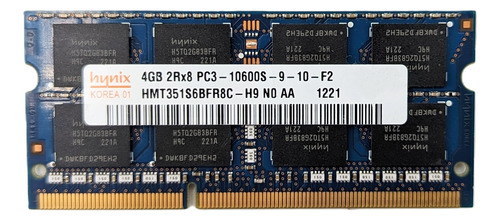 Memoria Ram Para Laptop Ddr3 4gb 1333mhz Pc3 10600s