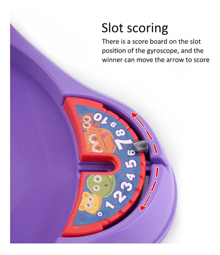 Juego Pequeño Interactivo De Escritorio Toy Battle Gyroscope