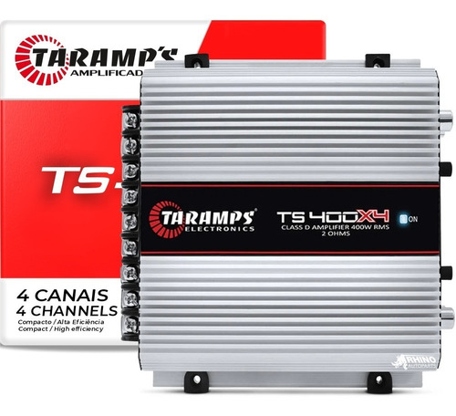Imagem 1 de 6 de Módulo Amplificador Taramps Ts-400x4 Digital 400 Rms