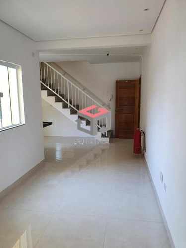 Imagem 1 de 16 de Cobertura À Venda, 2 Quartos, 1 Suíte, 2 Vagas, Alzira - Santo André/sp - 114083