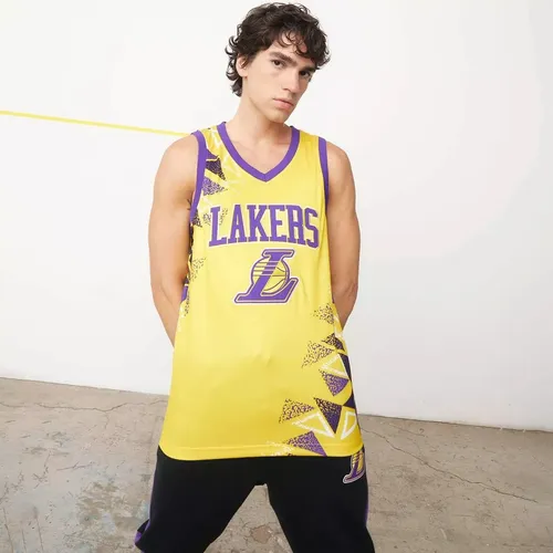 Polera lakers amarilla hotsell