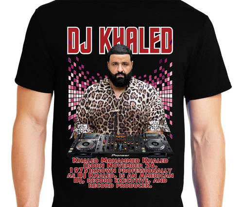 Dj Khaled - Dj - Productor - Polera