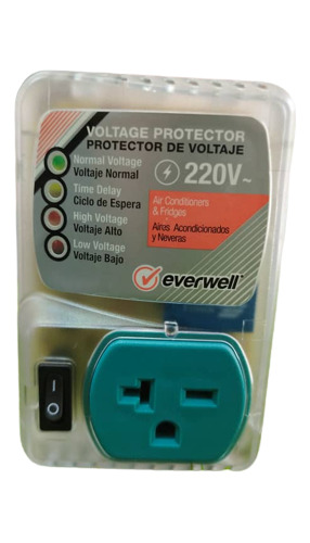 Protector De Enchufe A/a Y Nevera 220v Nevera Hasta 1 H _