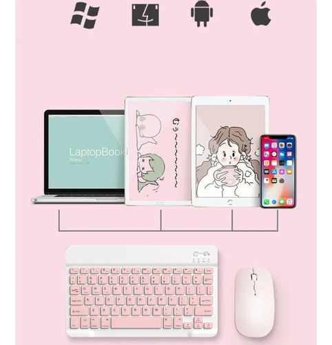 . Kit De Soporte For Teléfono Celular Plegable Teclado Y