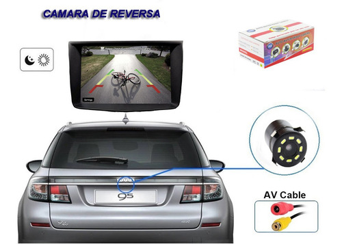 Imagen 3 de 5 de Camara De Reversa (retroceso) Universal