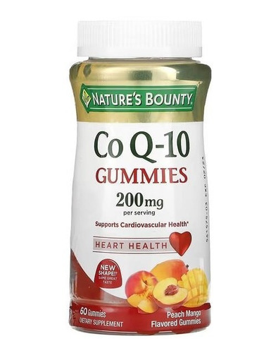 Natures Bounty | Co Q-10 I 100mg I 60 Gummies I Importado