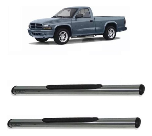 Estribo Oblongo Cromado Dodge Dakota Cs/ce Ano 1999 A 2001