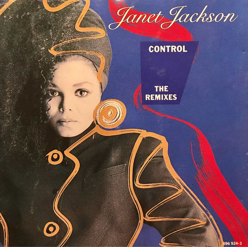 Cd Janet Jackson Control The Remixes Made In West Germany