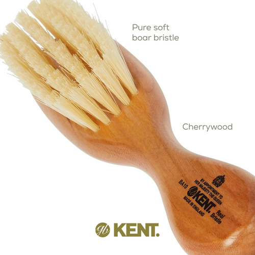- Cepillo De Pelo Para Bebés Kent Ba10, Cerdas Suaves, 100%