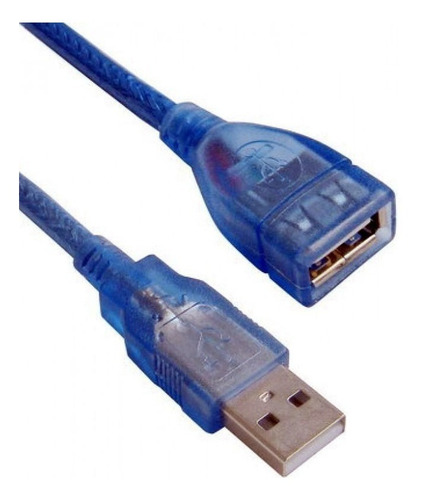 Imagen 6 de 6 de Cable Usb Extension 5metros 2.0 Macho A Hembra Vcom