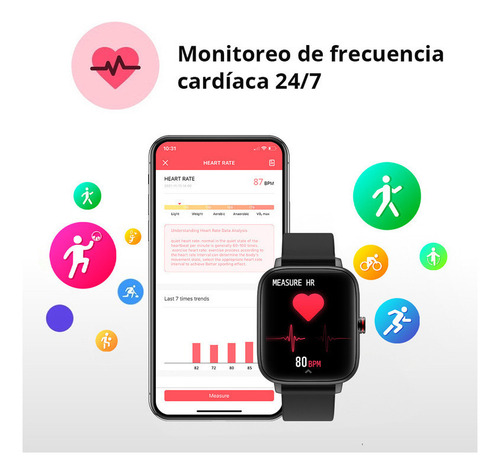 De De Reloj Inteligente Colmi Serie P P8 Max 1,83 Caja 45 Mm