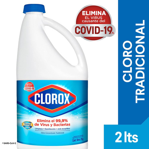 Cloro Clorox Tradicional 2000 Gr
