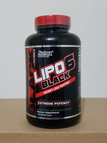 Lipo 6 Black - 120 Caps  Nutrex Producto De Estados Unidos 