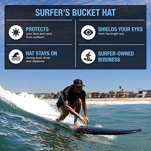 Sombrero Tipo Pescador De Surf Con Correas Para La Barbilla