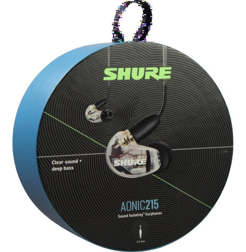 Auriculares In-ear Para Monitoreo Shure Aonic215 C/microfono