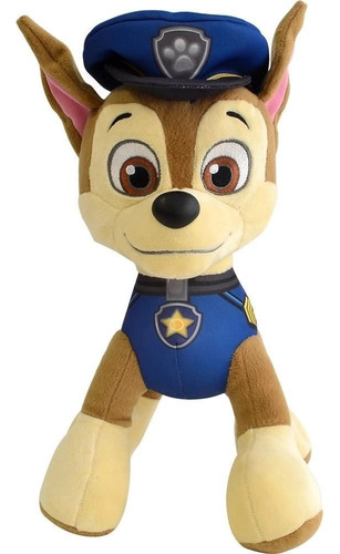 Chase De Pelúcia Tam. G Original Patrulha Canina Paw Patrol