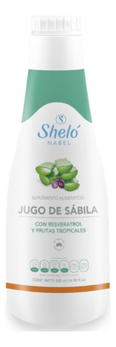 Jugo De Sabila Resveratrol Y Frutas Sheló Nabel 500ml