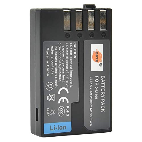 Replacement For 2x Li109 Li Ion Bateria Para Pentax 30