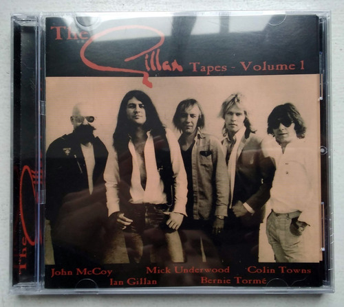 Gillan The Gillan Tapes Volume 1 Cd Sellado Arg / Kktus