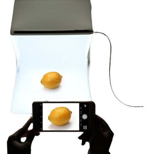 Plegable Fotografía Led Lightbox Studio Para iPhone Samsang 