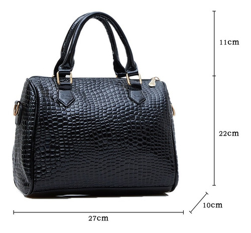 Imagen 3 de 10 de Set 6 Bolsas Estampada Mano Hombreo Dama Mujer Cosmetiquera