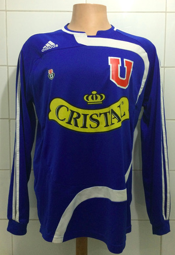 Camiseta U De Chile 2007 adidas, Talla L #13 J Rojas