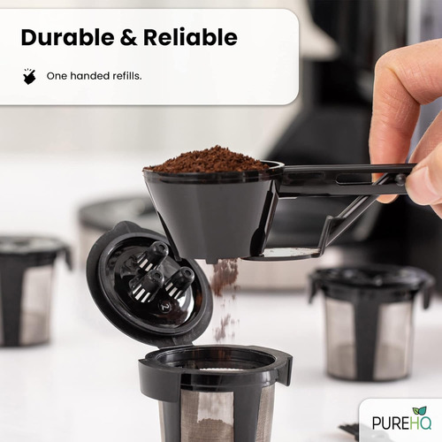 3 Cápsulas De Filtro De Café Reutilizables De Ninja Para Caf