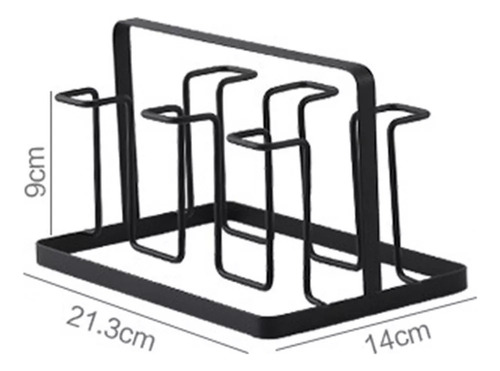 K A Estante De Secado De Tazas, 6 Portavasos, Soporte For
