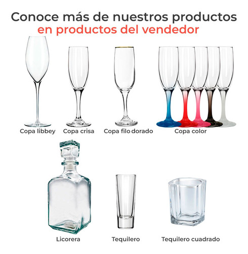 Copa Brindis Base Negra Personalizada Boda 6pz