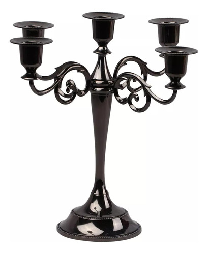 Candelabro De Metal Con 5 Brazos Para Manualidades