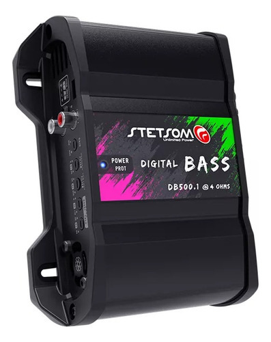 Amplificador Modulo Stetsom Digital Bass Db500 1 Canal 4ohms