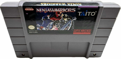 Ninja Warriors | Snes Super Nintendo Original (Reacondicionado)