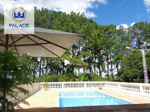 Chácara Com 13 Dormitórios À Venda, 5000 M² Por R$ 950.000,00 - Alpes Das Águas - São Pedro/sp - Ch0027