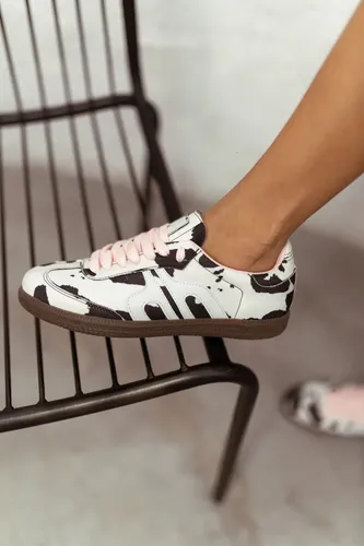 Tênis Vintage Feminino Recortes Animal Print Vaca Dubuy | MercadoLivre