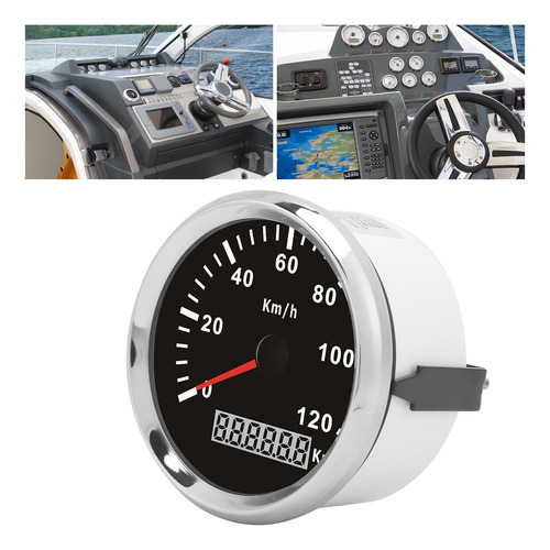 Velocímetro Automotriz De 33/8 Pulgadas, 0.120 Km/h