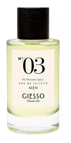 Perfume Giesso Collection Nº03 Eau De Toilette 100 Ml