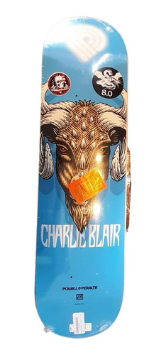 Tabla De Skate Powell Peralta Charlie Blair Goat 2    8.0