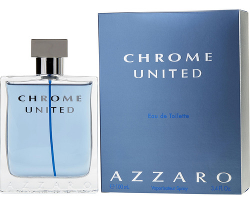 Perfume Azzaro Chrome United Edt En Spray Para Hombre, 100 M