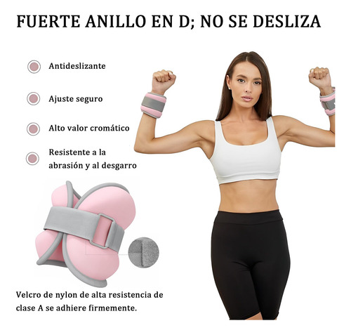 Pesas De Muñeca Y Tobillo 0.5kg2 Pcspeso De Muñeca
