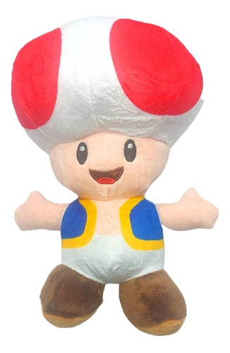 Peluche Mario Bros Hongo Toad